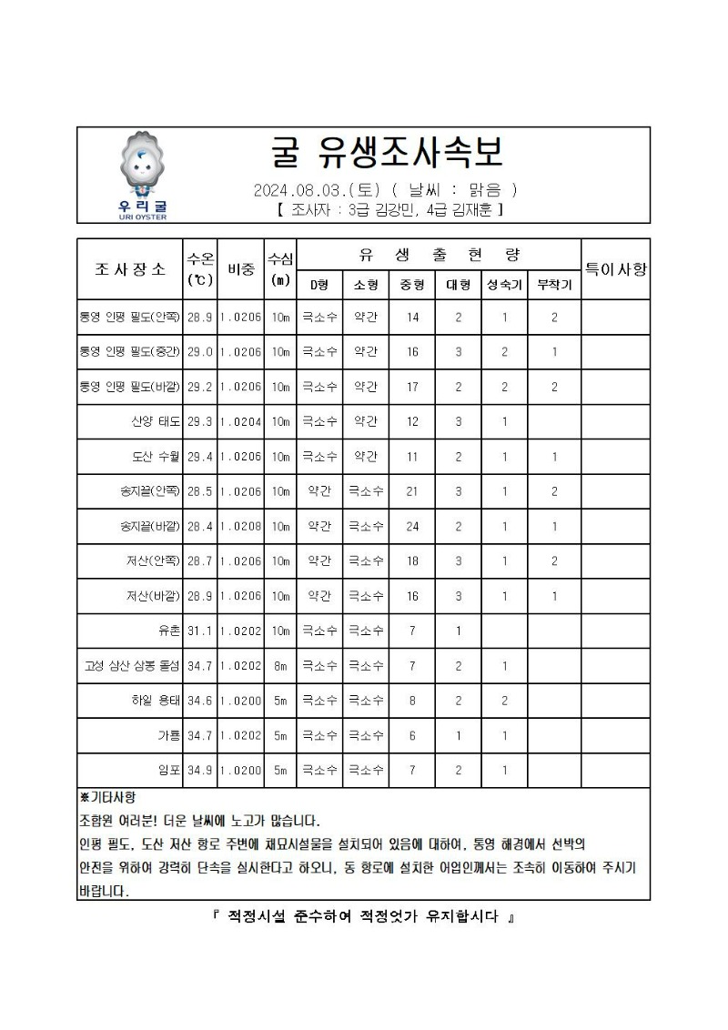 2024년 굴 유생조사 속보 08월 03일001.jpg